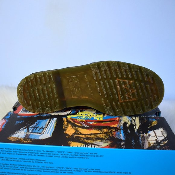 Dr. Martens | 1460 Basquiat Leather Lace Up Boots - Picture 13 of 15